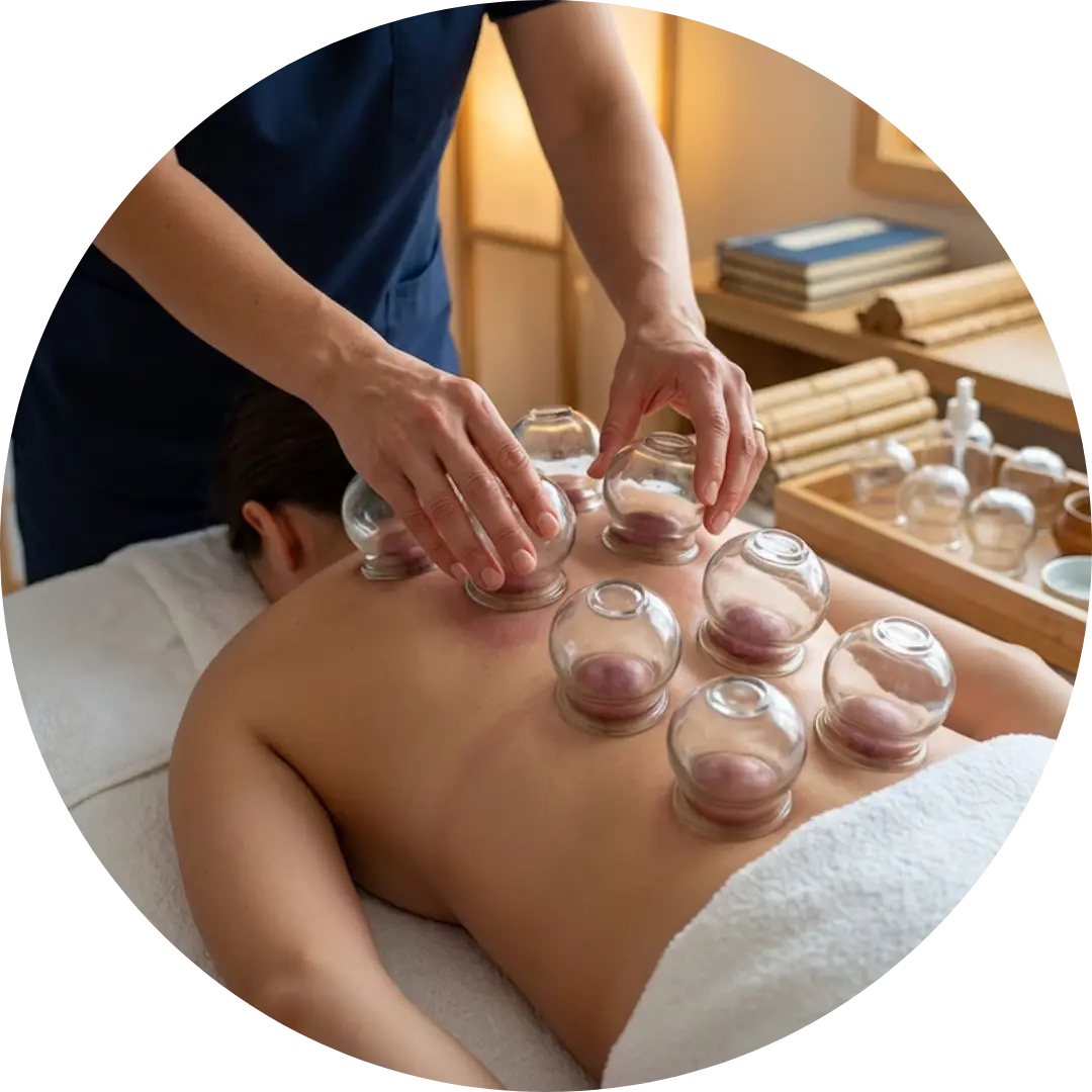 Cabinet Phyto-Balance par Claudia Loibl : thérapie par les ventouses